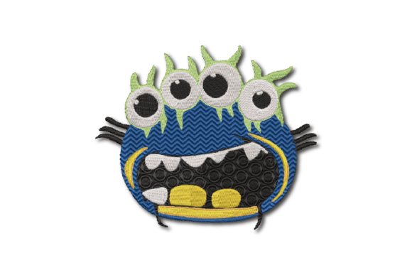 A Real-World Review: Embroidery with Creative Fabrica's Cute Monster