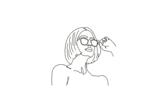 A Woman with Glasses: A Charming Addition