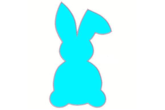 Cute and Charming Rabbit Embroidery Design