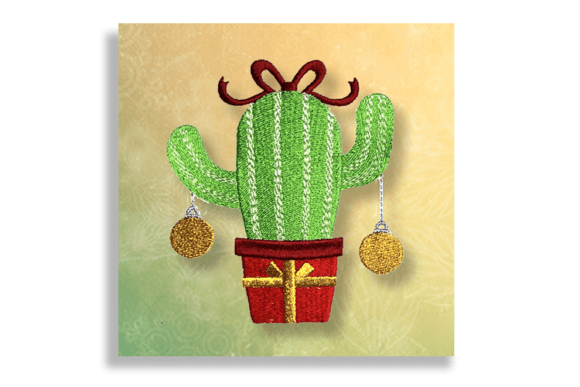 Evaluating Christmas Cactus Gift for Boutique Sweatshirt Embroidery