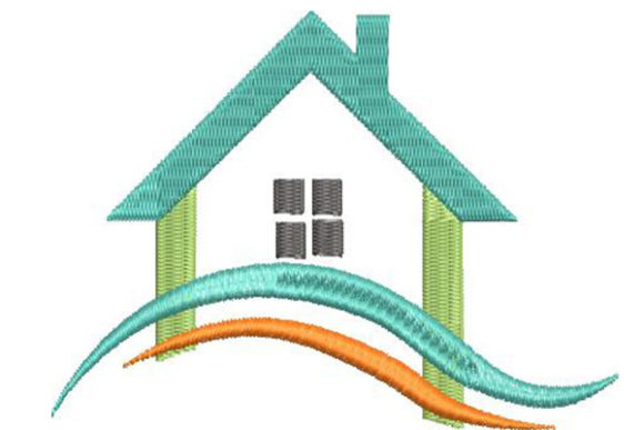 House of Colors Logo: A Versatile Holiday Embroidery Design