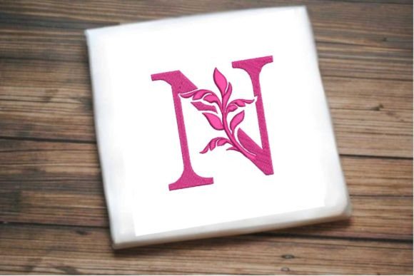 Letter N Beautiful Monogram: A Must-See Design