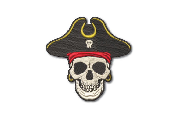 Pirate: A Versatile Design for Holiday Embroidery