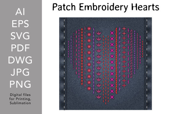 Review: Patch Embroidery Heart for Seasonal Gifts