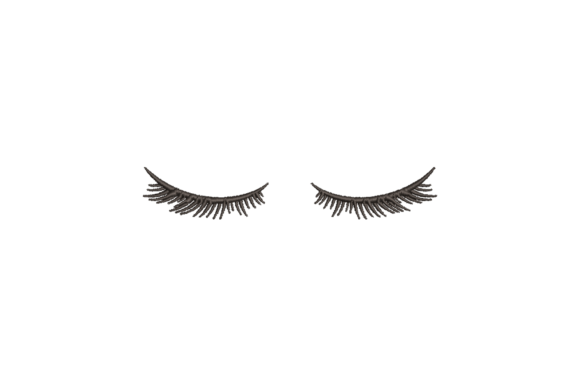 Reviewing the Eye Lashes Embroidery Design for Business Merch