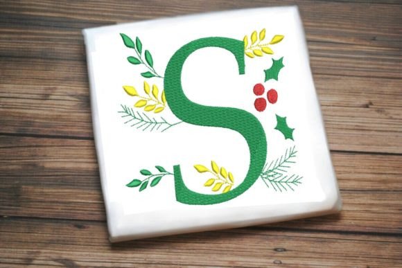 S Christmas Monogram Alphabet: A Craft Fair Standout
