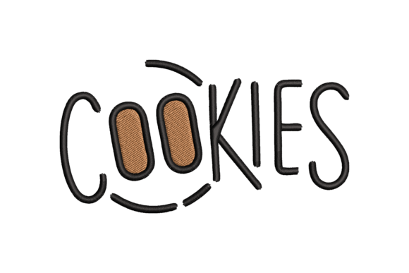 Sweet Success: The Cookies Embroidery Design for Apparel