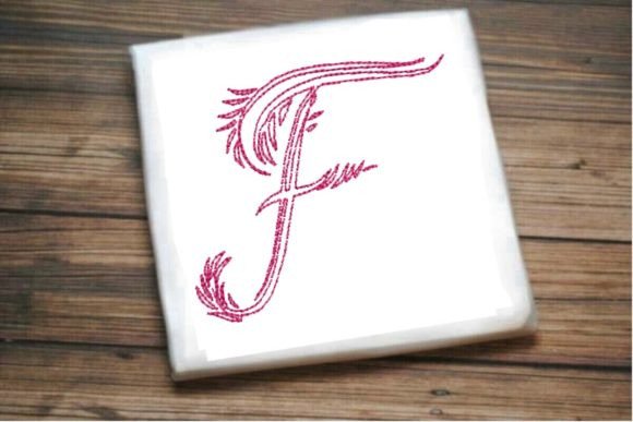 The Elegant Single-Stroke Letter for Modern Embroidery