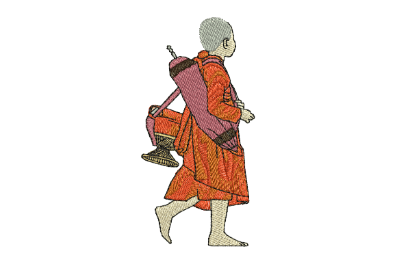 The Novice Monk Embroidery Design: A Designer’s Review