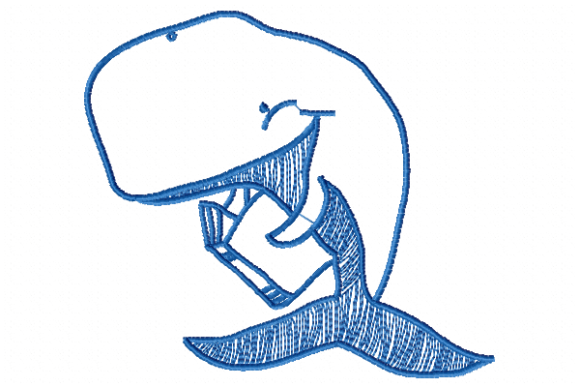 Whale Reads: A Charming Embroidery Design for Crafters